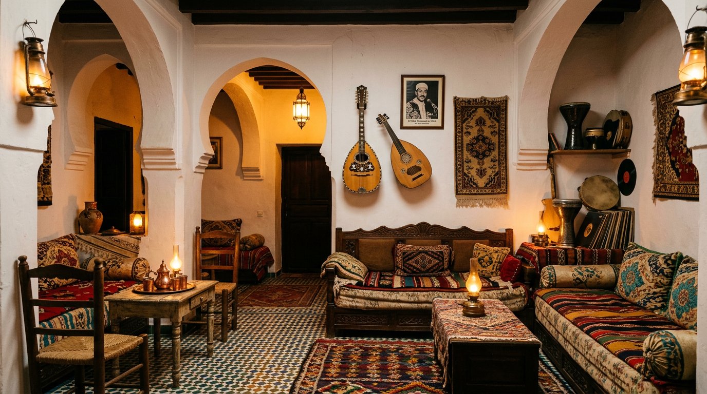 Décor virtuel Casbah Chaabi